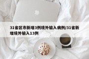 31省区市新增3例境外输入病例/31省新增境外输入13例